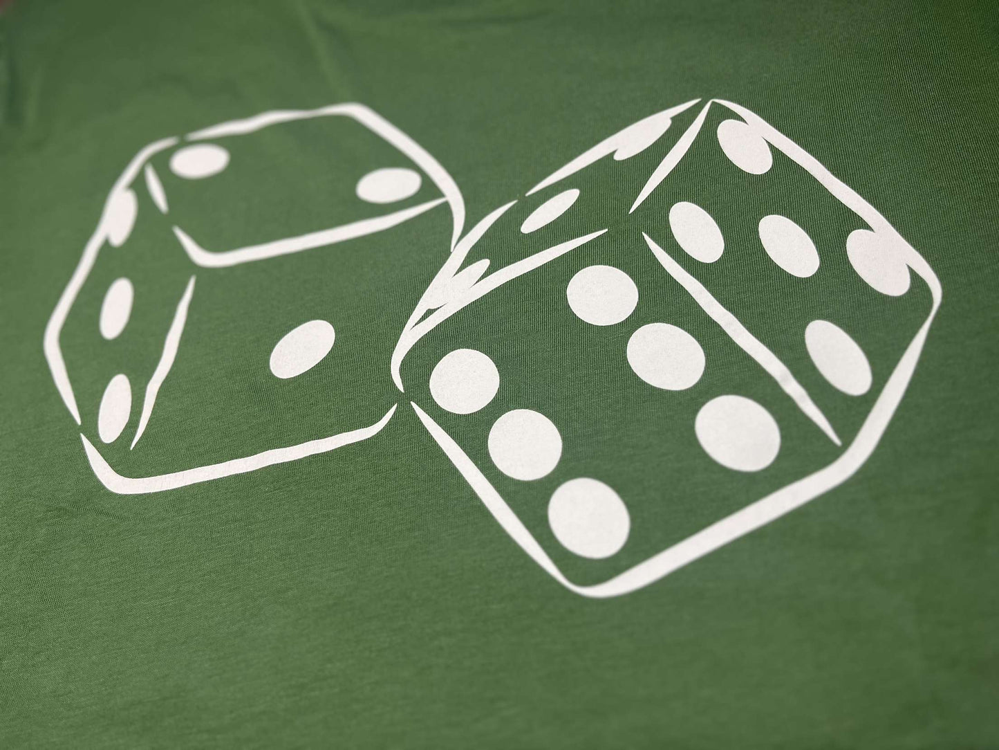 Green "DICE" T-shirt